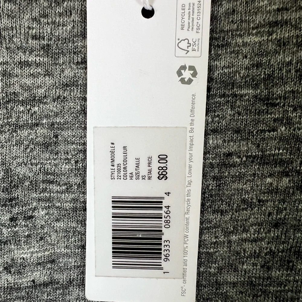 NWT Outerknown Gray Short Sleeve T-Shirt - Picture 8 of 8